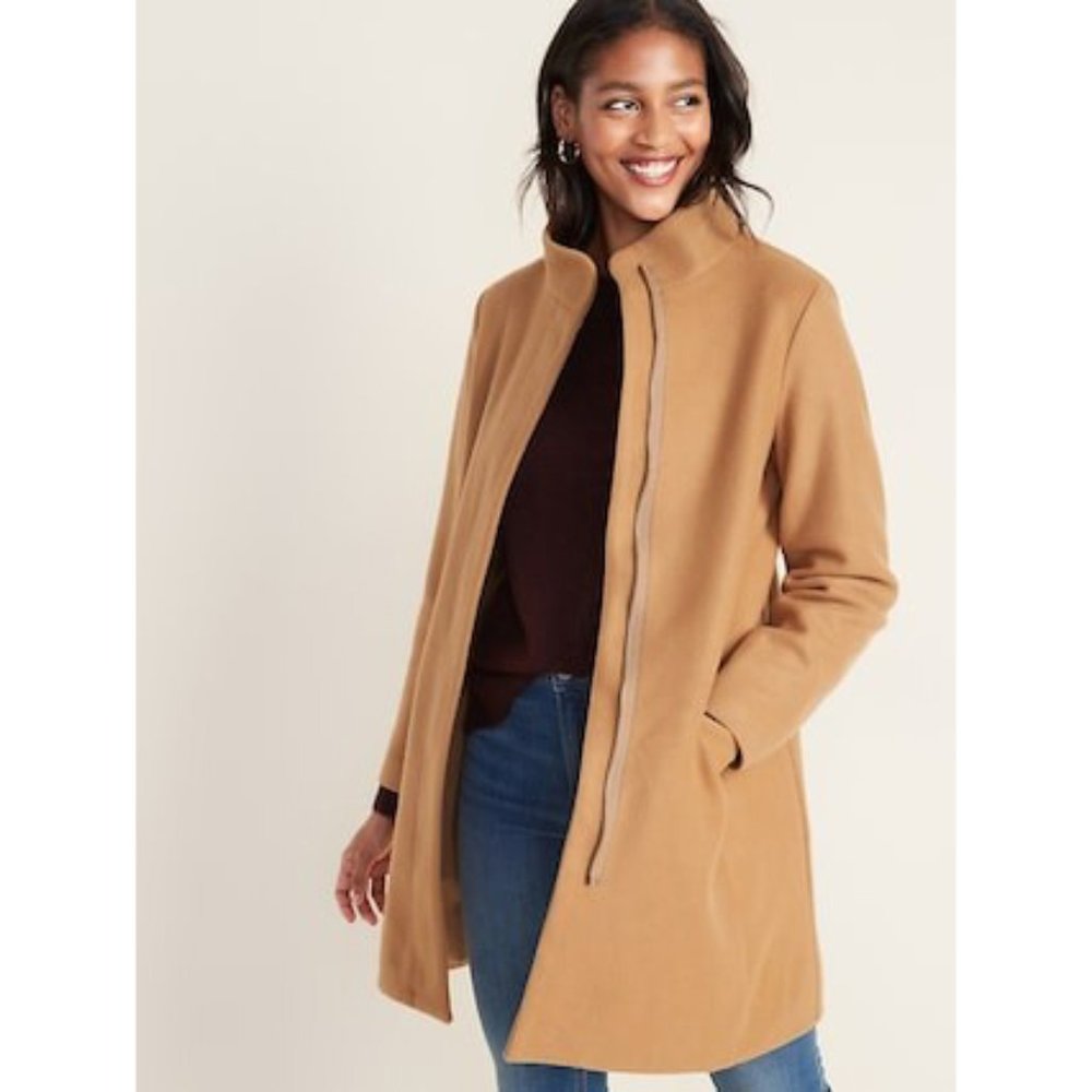 OLD NAVY Camel Coat  sz M